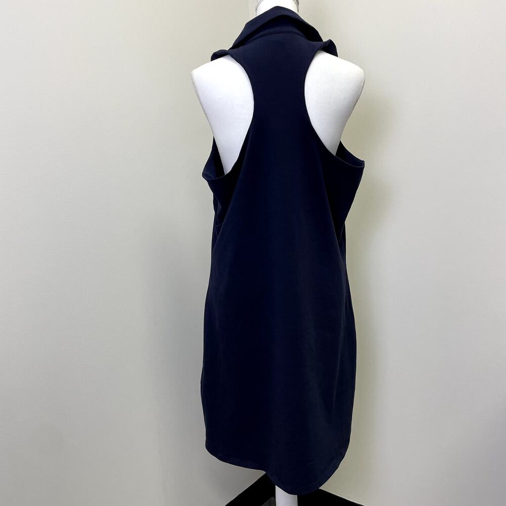 NWT Express Collared Sleeveless Mini Polo Dress XL Stretchy Tennis prep - Picture 9 of 15